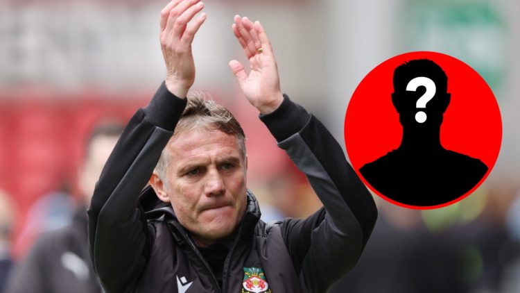 Phil Parkinson during Wrexham v Stockport County - Vanarama National League