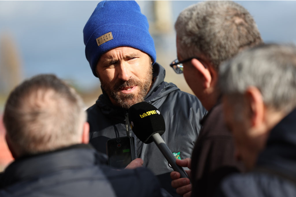Wrexham Football Club co-owner Ryan Reynolds talks to TALKSPORT