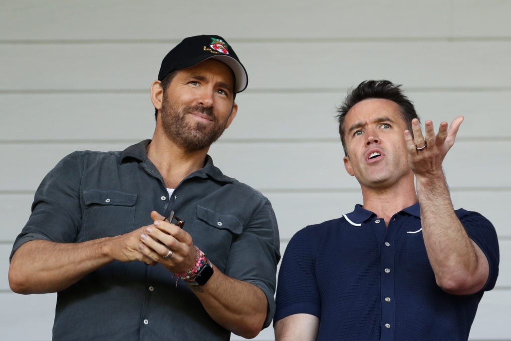 Ryan Reynolds, Owner of Wrexham and Rob McElhenney