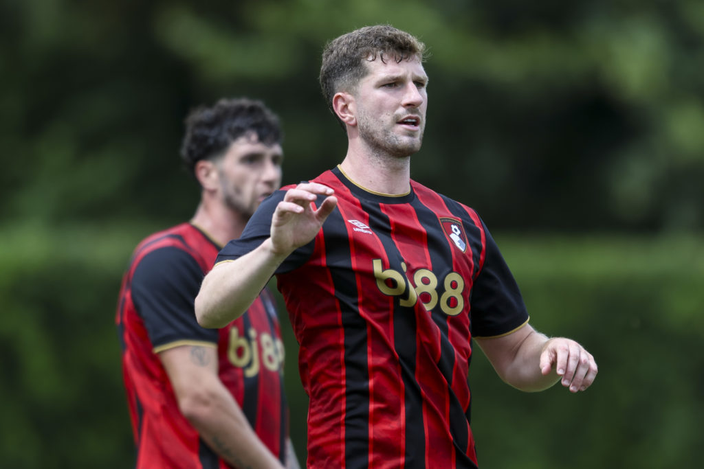 Chris Mepham during AFC Bournemouth v Hibernian - Pre-Season Friendly