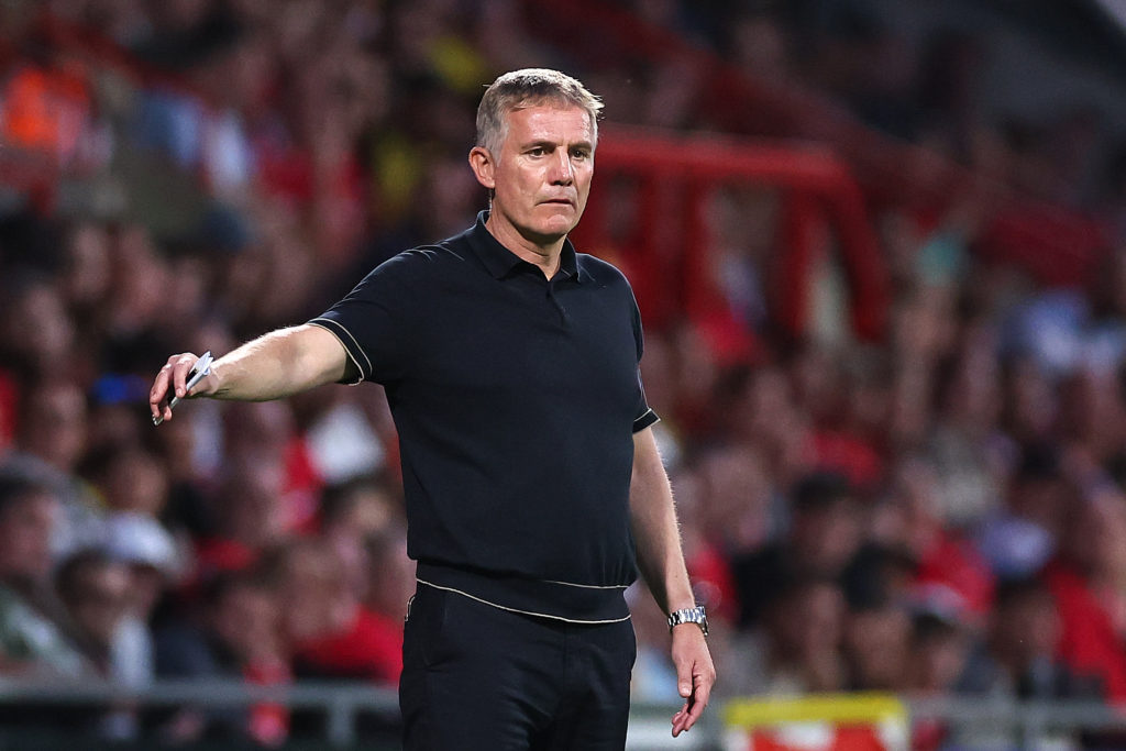 Phil Parkinson the head coach / manager of Wrexham