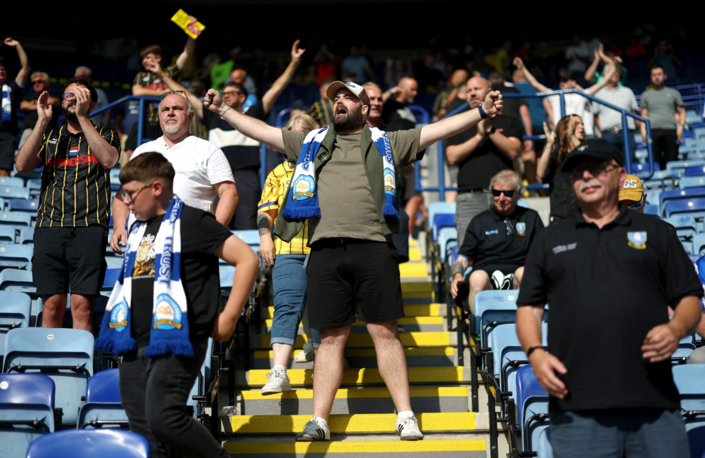 Sheffield Wednesday fans protest the clubs owner.