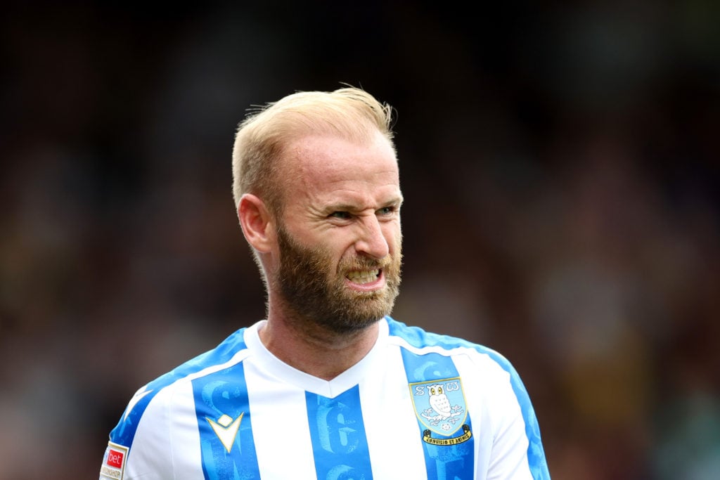 Barry Bannan of Sheffield Wednesday reacts