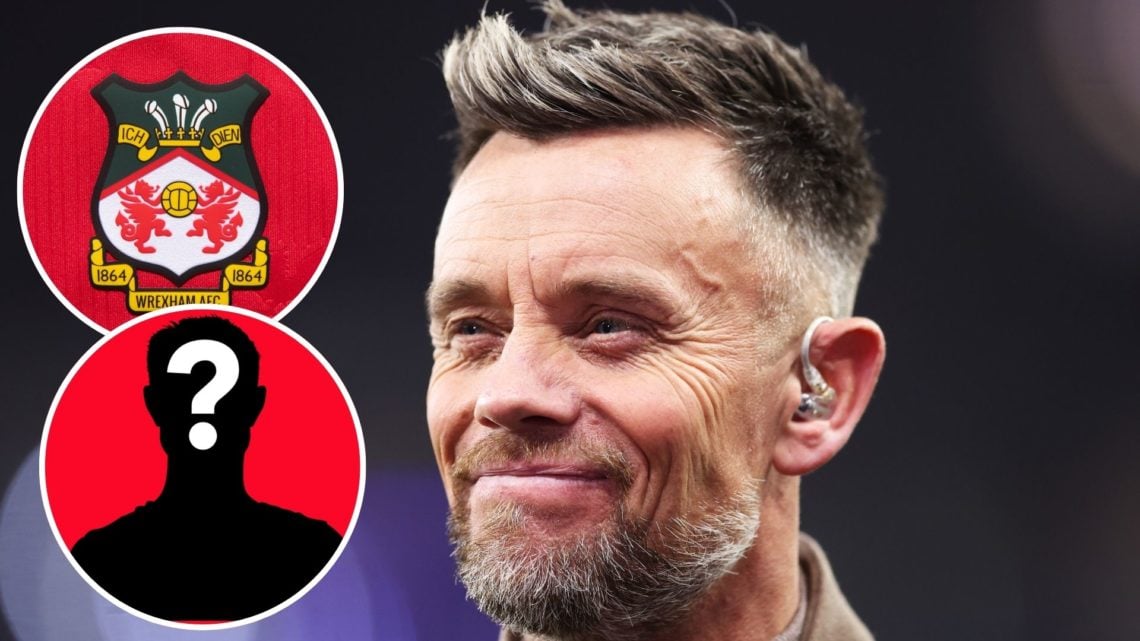 Image of Lee Hendrie, Former Footballer for Aston Villa is seen presenting during the Emirates FA Cup Fifth Round match between Aston Villa and Car...
