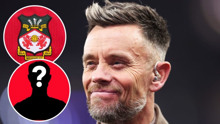 Image of Lee Hendrie, Former Footballer for Aston Villa is seen presenting during the Emirates FA Cup Fifth Round match between Aston Villa and Car...
