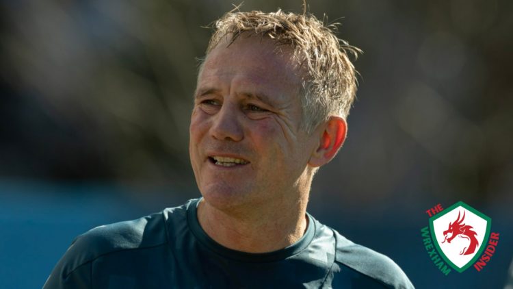 Wrexham manager Phil Parkinson during a pre-season friendly.