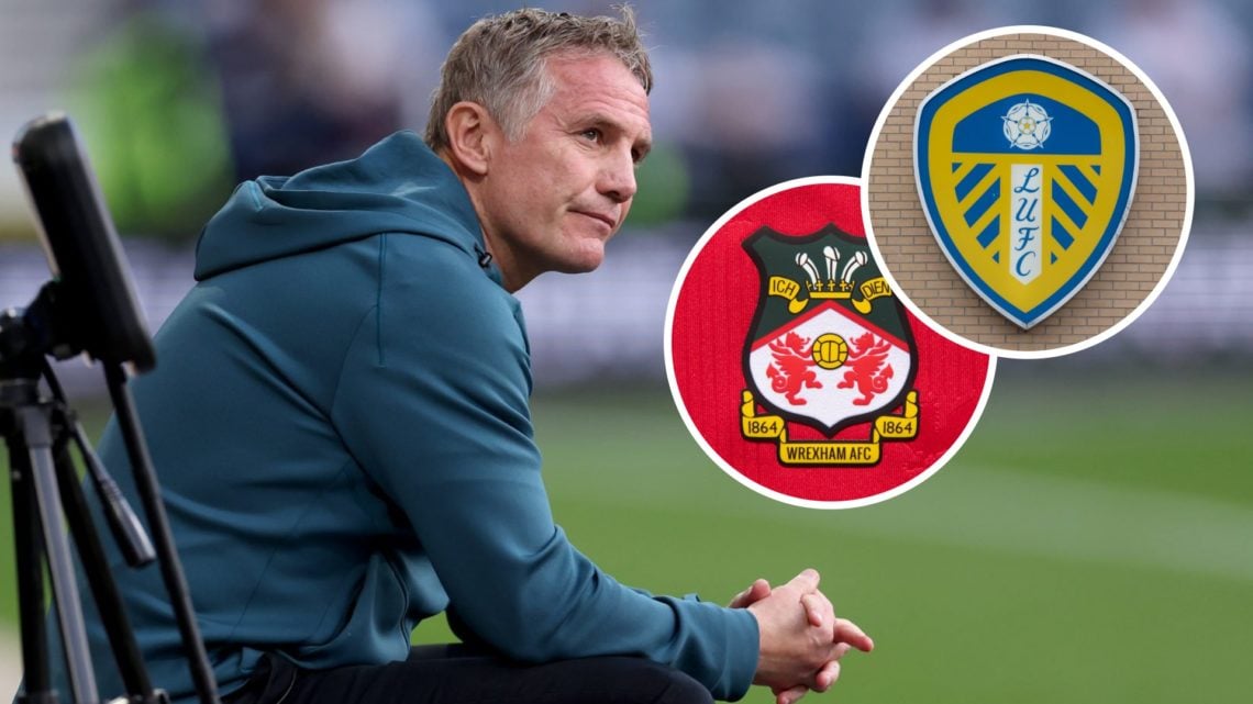 Phil Parkinson looks on during Preston North End v Wrexham in the Carabao Cup Second Round clash. The official club badge of Wrexham AFC on a home ...