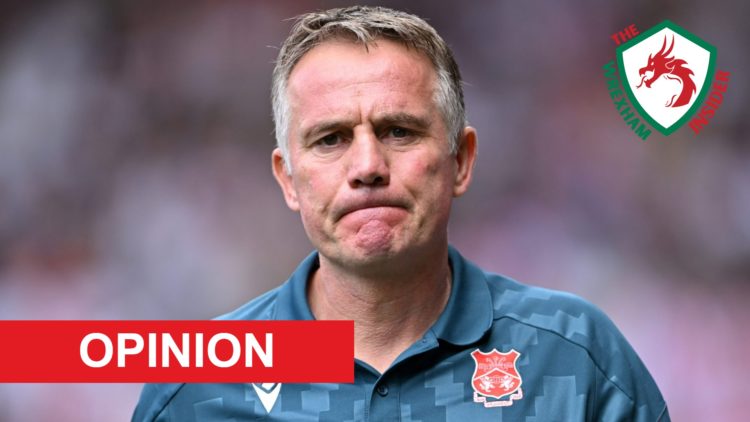 Wrexham Phil Parkinson before a game.