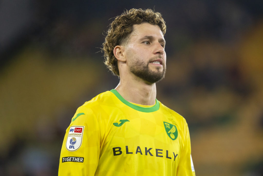 Emiliano Marcondes of Norwich City looks dejected