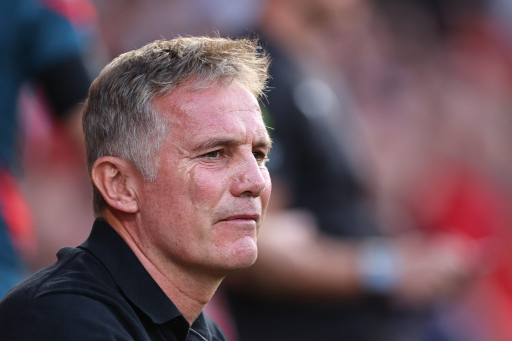 Phil Parkinson the head coach / manager of Wrexham