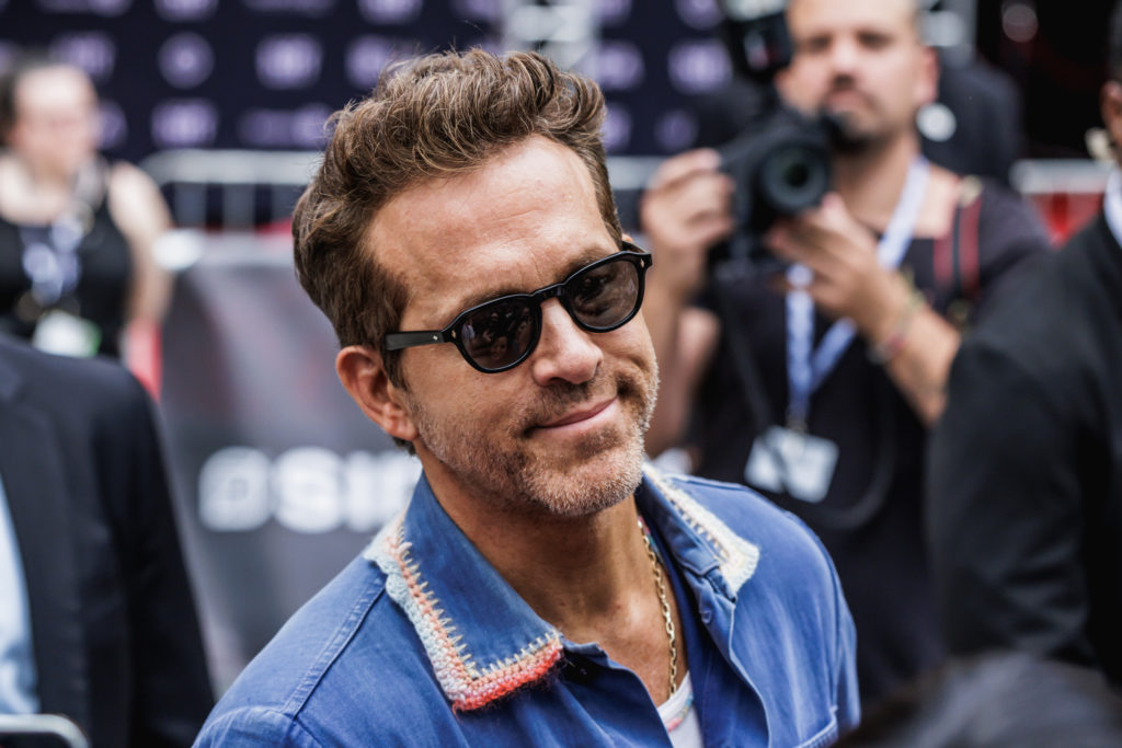 Ryan Reynolds is seen