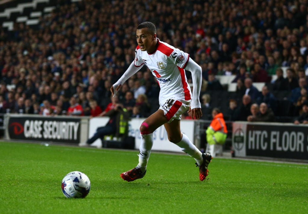 Dele Alli of MK Dons