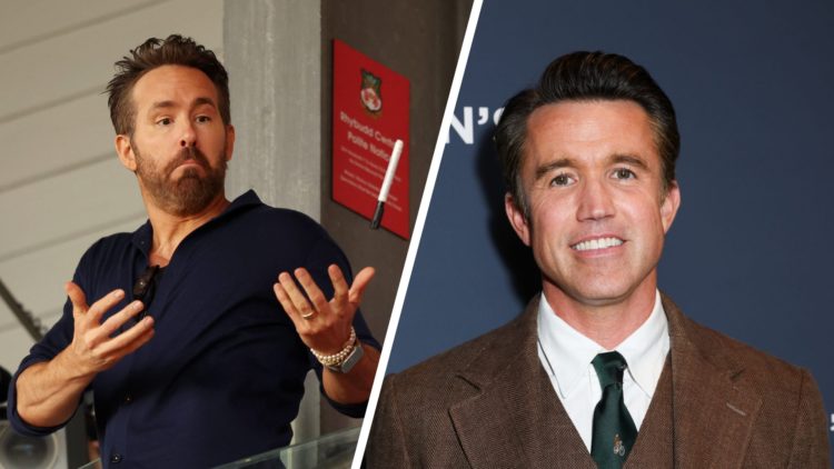 Ryan Reynolds, co-owner of Wrexham. Rob McElhenney at The Alliance for Children's Rights 33rd Annual Champions for Children held at The Beverly Wil...