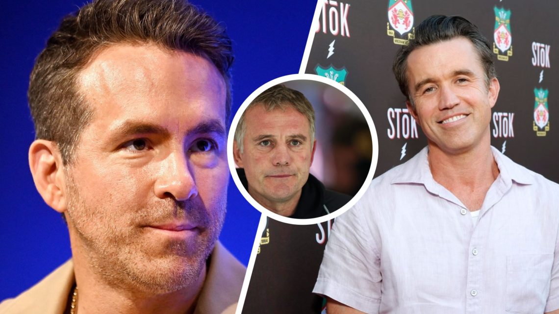 Ryan Reynolds speaks the 2024 Forbes Iconoclast Summit at Cipriani Wall Street. Rob McElhenney attends Wrexham AFC's Wrex Coast tour kick-off party...