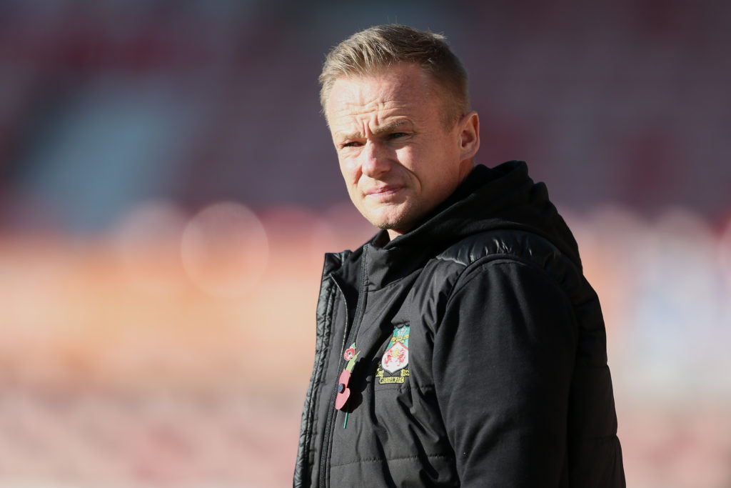 Dean Keates during Wrexham v Rochdale - FA Cup: First Round