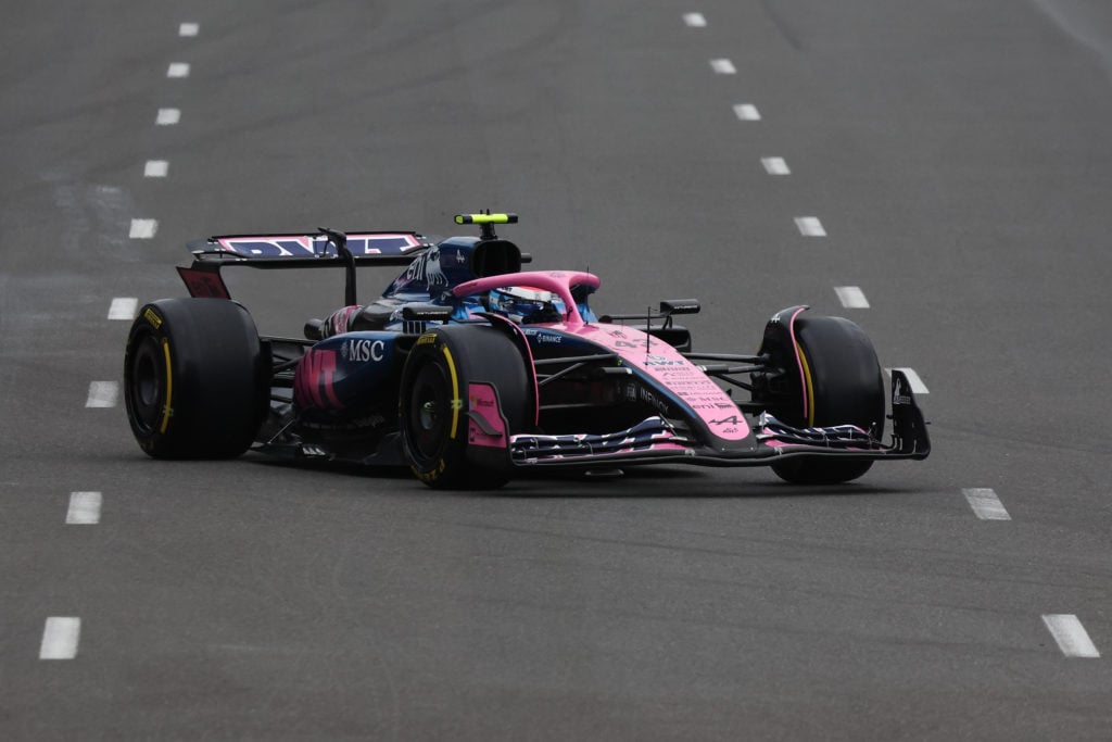 Franco Colapinto of Alpine ahead of the Formula 1 Grand Prix of Azerbaijan at Baku City Circuit