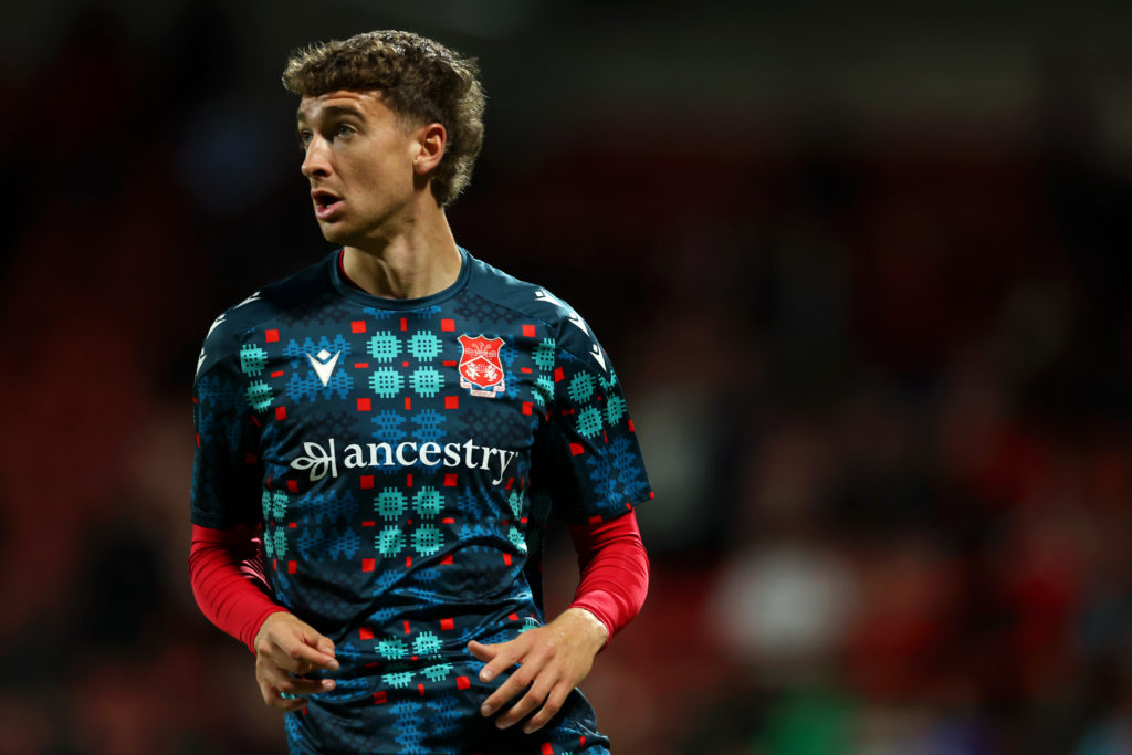 Lewis Brunt before Wrexham v Reading - Carabao Cup Third Round