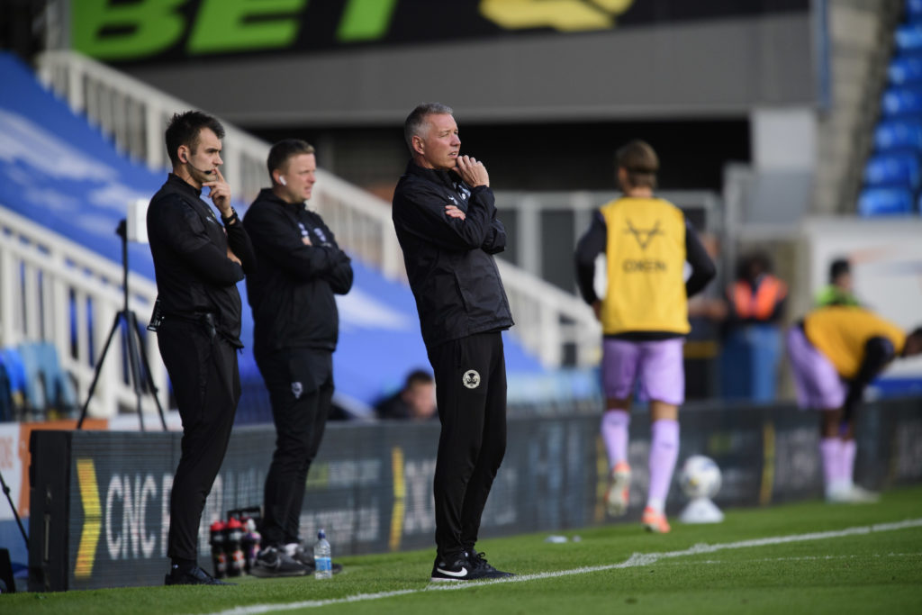 Darren Ferguson, manager of Peterborough United.