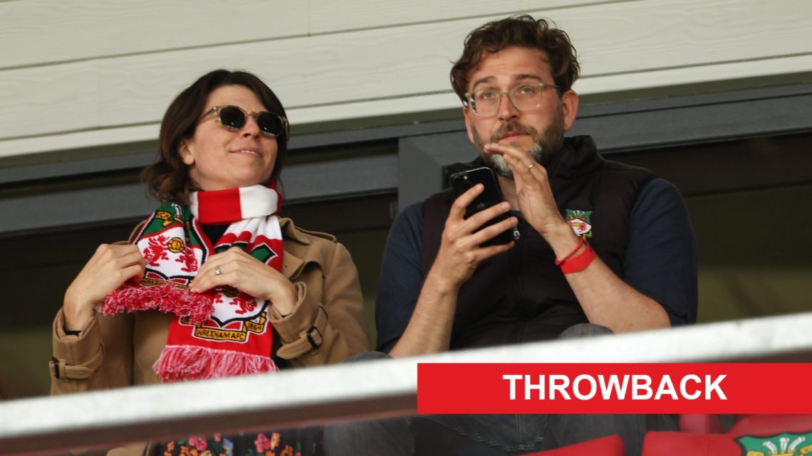 Megan Ganz and Humphrey Ker during Wrexham v Boreham Wood - Vanarama National League